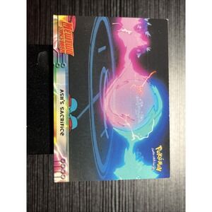 1999 Topps Pokemon Mewtwo Strikes Back Ash's Sacrifice #36